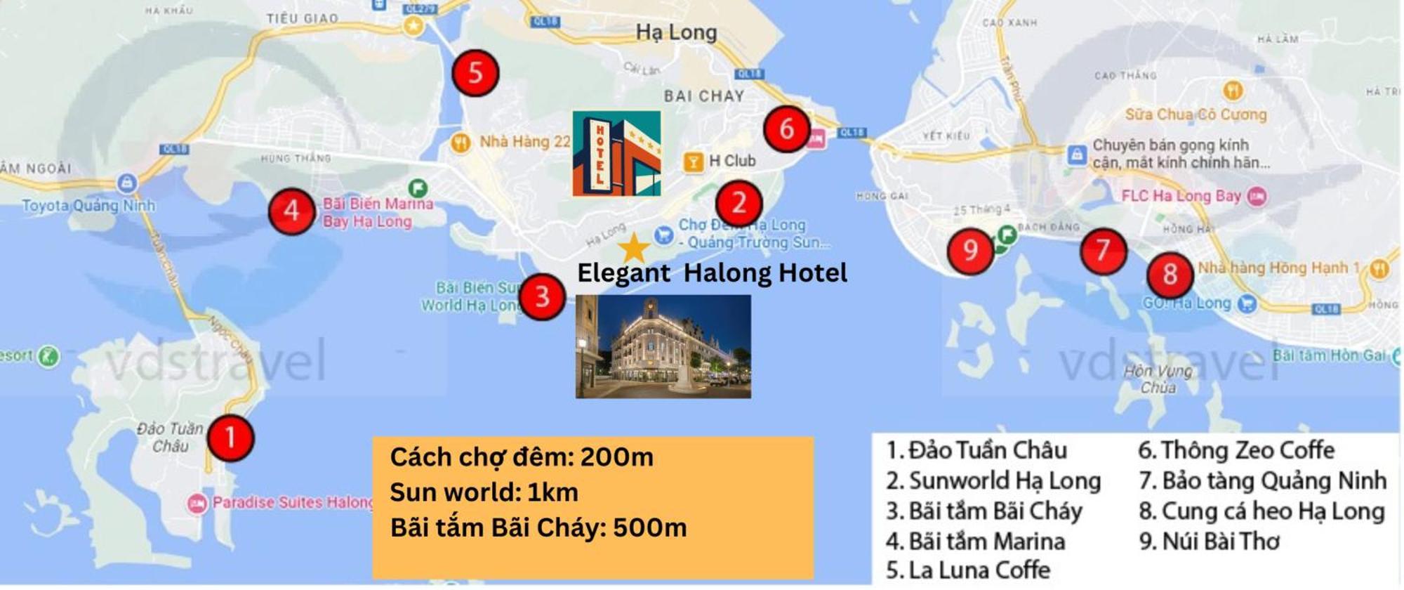 Elegant Boutique Hotel Ha Long Exterior photo
